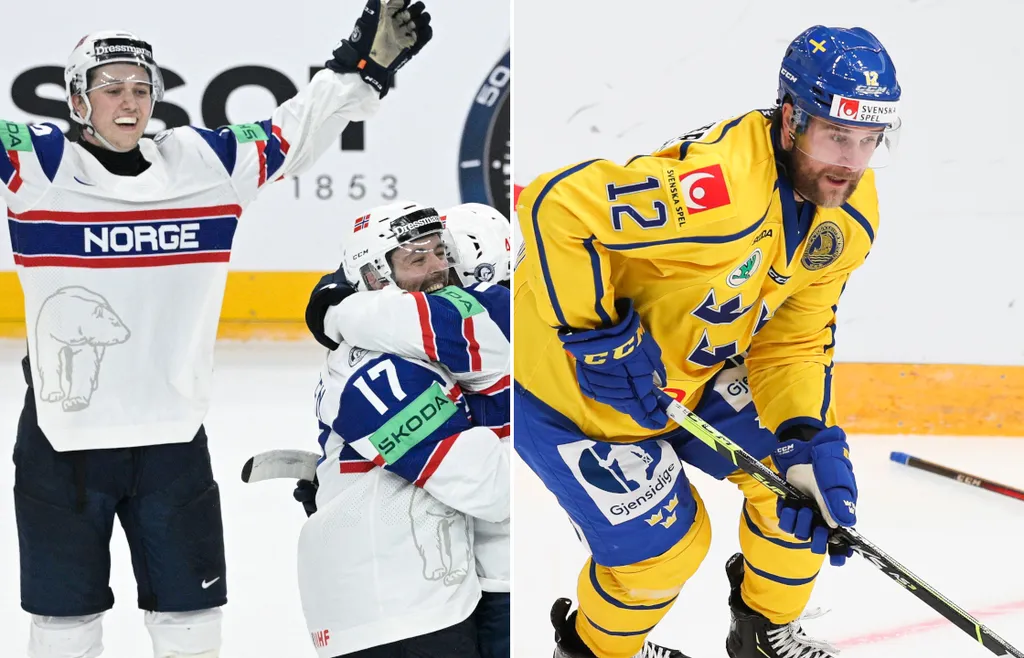 Jacob Berglund (höger) är uttagen i den norska VM-truppen