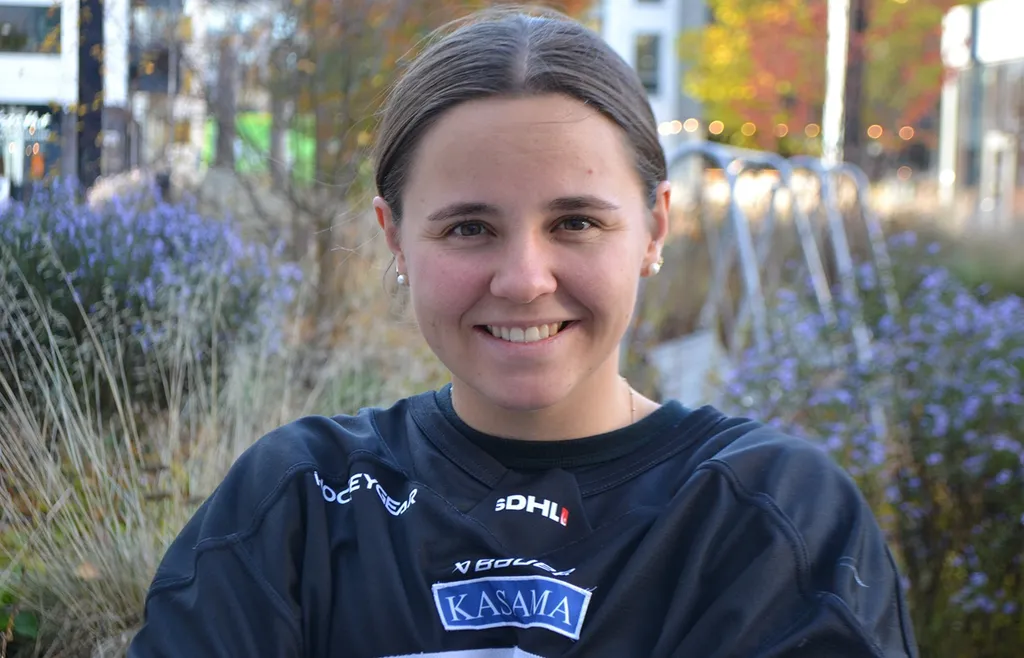 Emma Bergesen inledde sin hockeykarriär i Stavanger