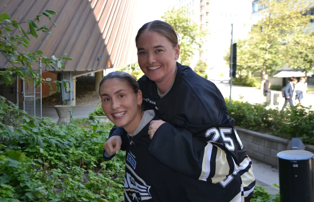 Kassidy Sauvé och Lovisa Berndtsson.