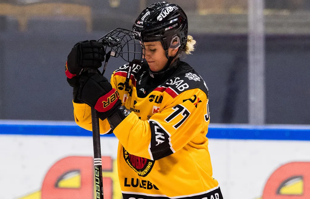 Linnéa Johansson inte spelat en hockeymatch sedan oktober 2025. 