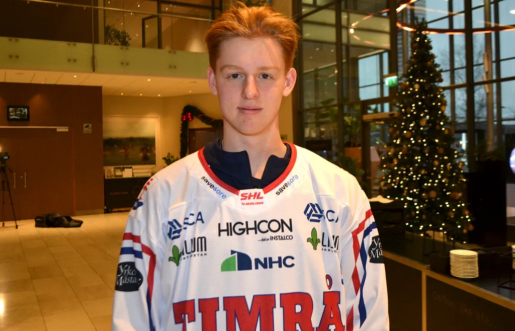 Viggo Gustafsson tog för sig i Timrå