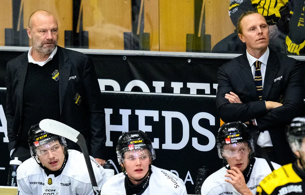AIK:s assisterande tränare under 2024/25: Fredrik Hallberg och Niklas Andersson