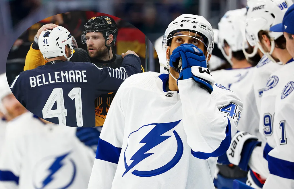 Pierre-Edouard Bellemare stannar inom ishockeyn.
Foton: Bildbyrån.