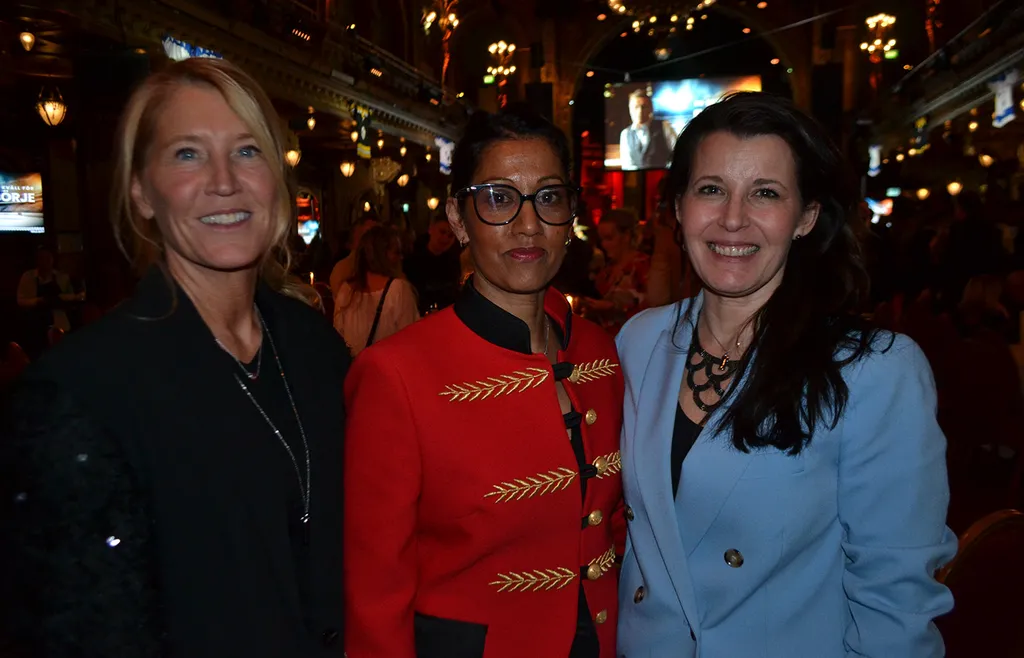 Pia Salming, Karin Karlström och Teresa Salming.