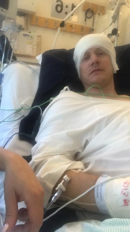 Tobias Holm Karlberg har fått spendera mycket tid till behandlingar på sjukhuset.