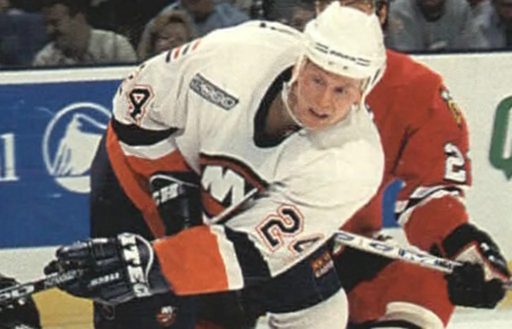 Johan Davidsson i New York Islanders.FOTO: Arkivbild