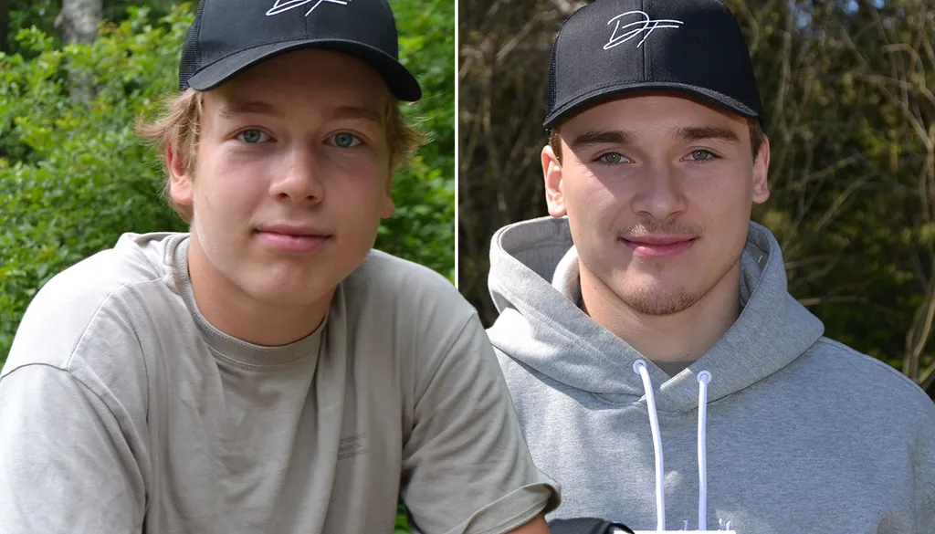 Christian Furuvik och hans storebror Dmytro Timashov
