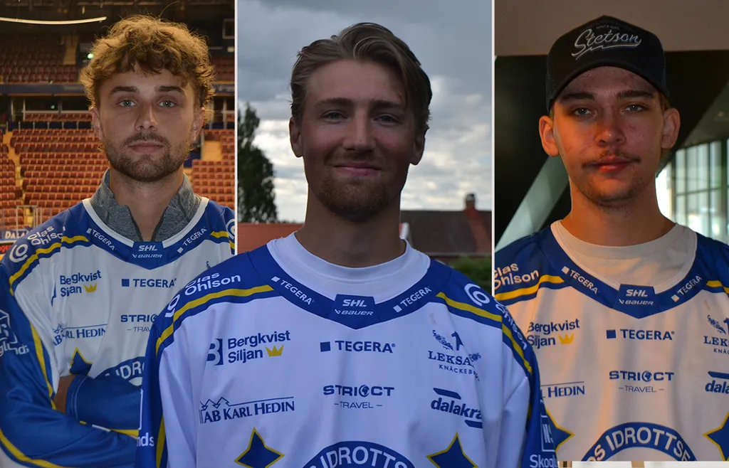 Jakob Hellsten, Robin Christoffersson och Marcus Gidlöf