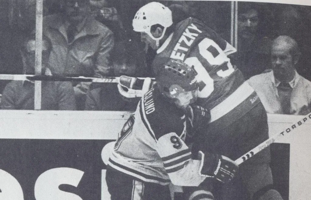 Wayne Gretzky. Mats Näslund. Kanada. Sverige.