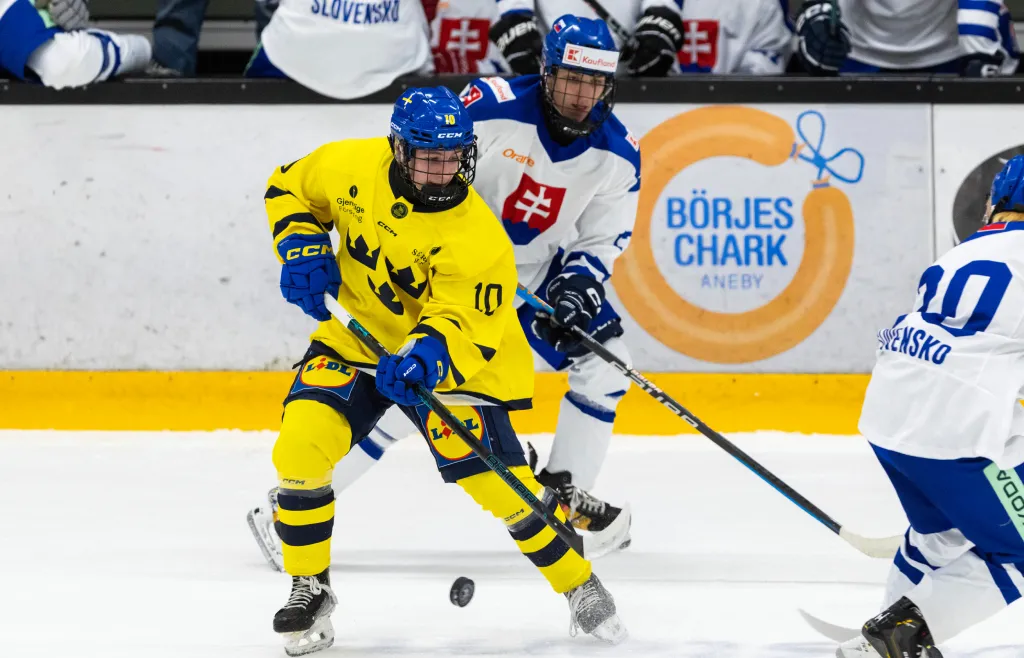 Hugo Wieden är en spännande spelare i Rögle U18