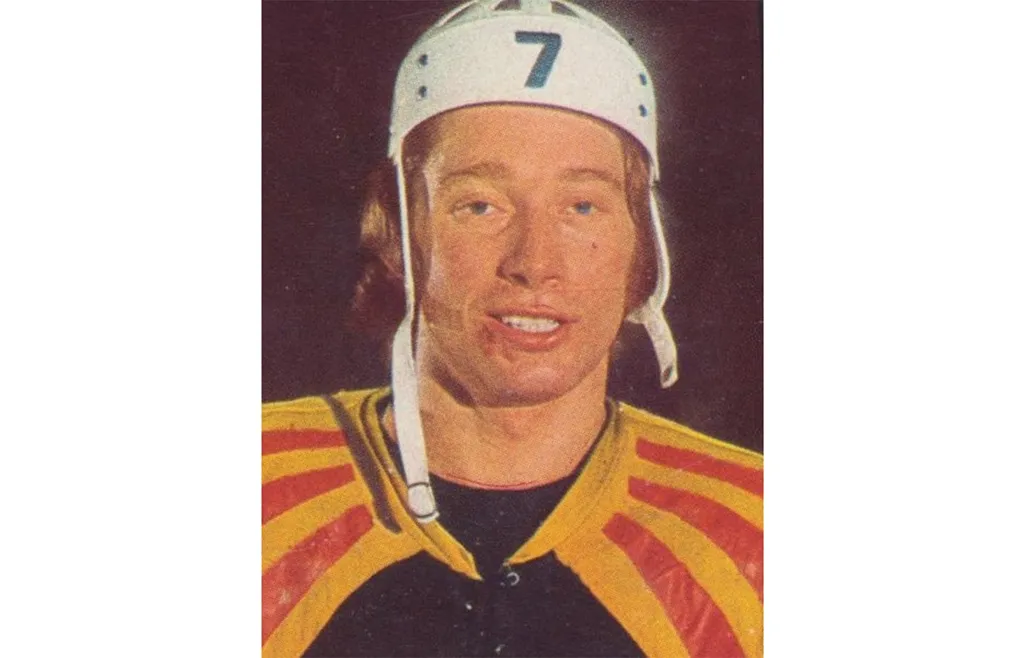 Inge Hammarström 1972 innan äventyret i NHL inleddes
