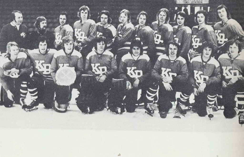 Bengt-Åke Gustafsson och Dan Hermansson var båda med och vann pojk-SM med KB 1974
