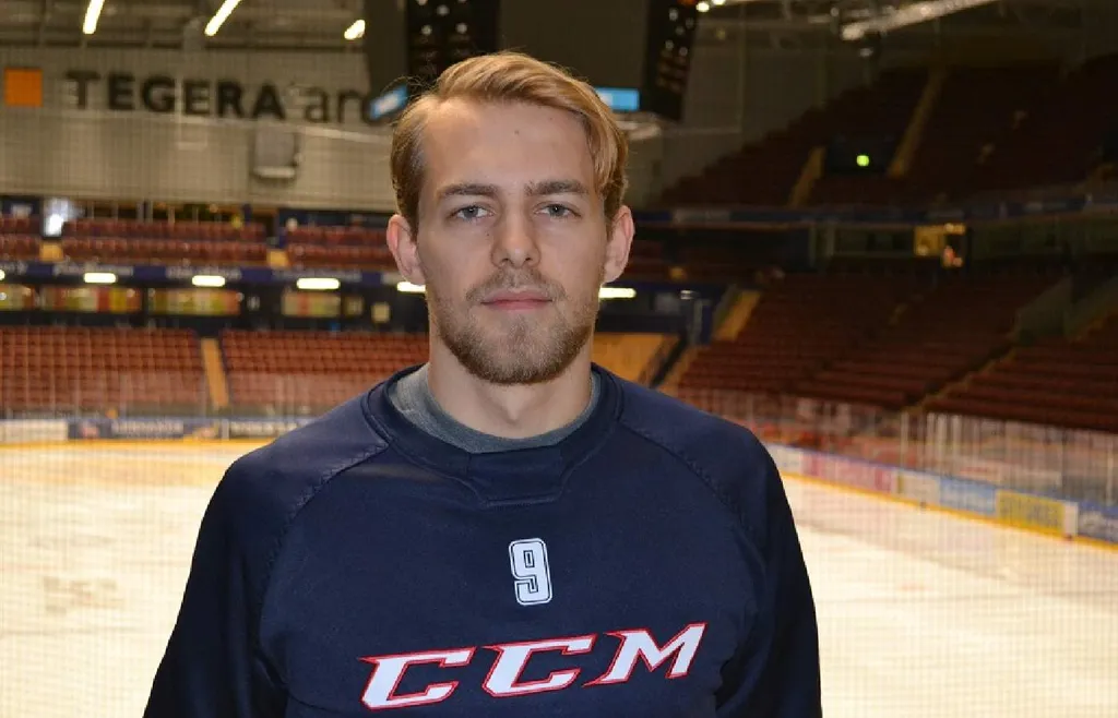 Patrick Cehlin i Tegera Arena