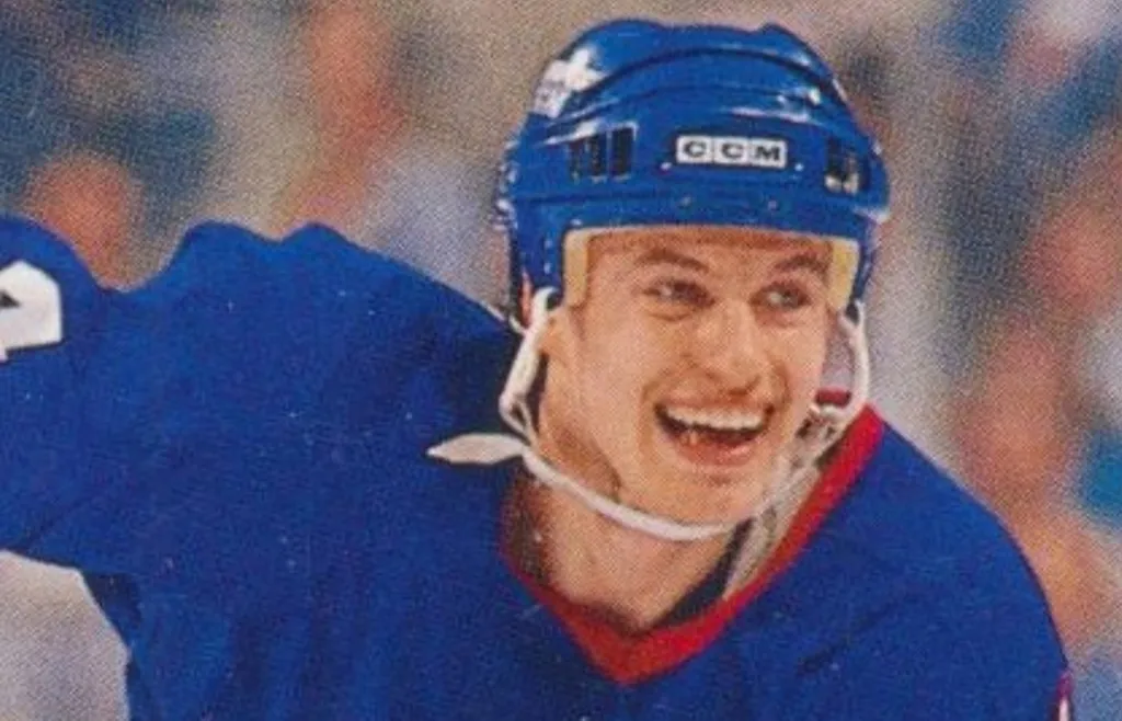 Fredrik Olausson i Winnipeg.