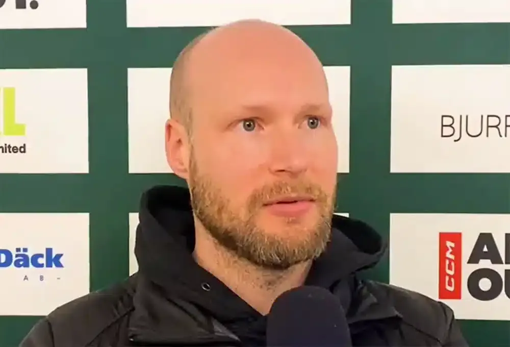 Tom Tärnström lämnar trots fina sportsliga resultat rollen som sportchef i Brödernas/Väsby. Foto: Skärmdump