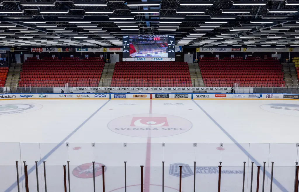 Det kommer återigen att spelas allsvensk hockey i Himmelstalundshallen.
Arkivbild: Bildbyrån