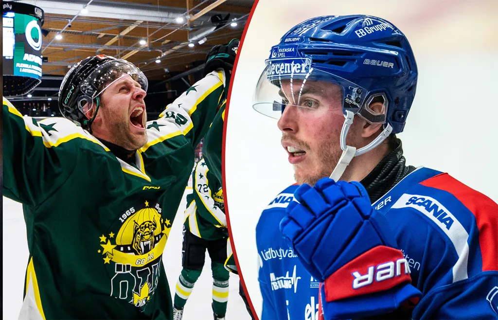 Sebastian Fakt och Joakim Thelin.
Foto: Bildbyrån.