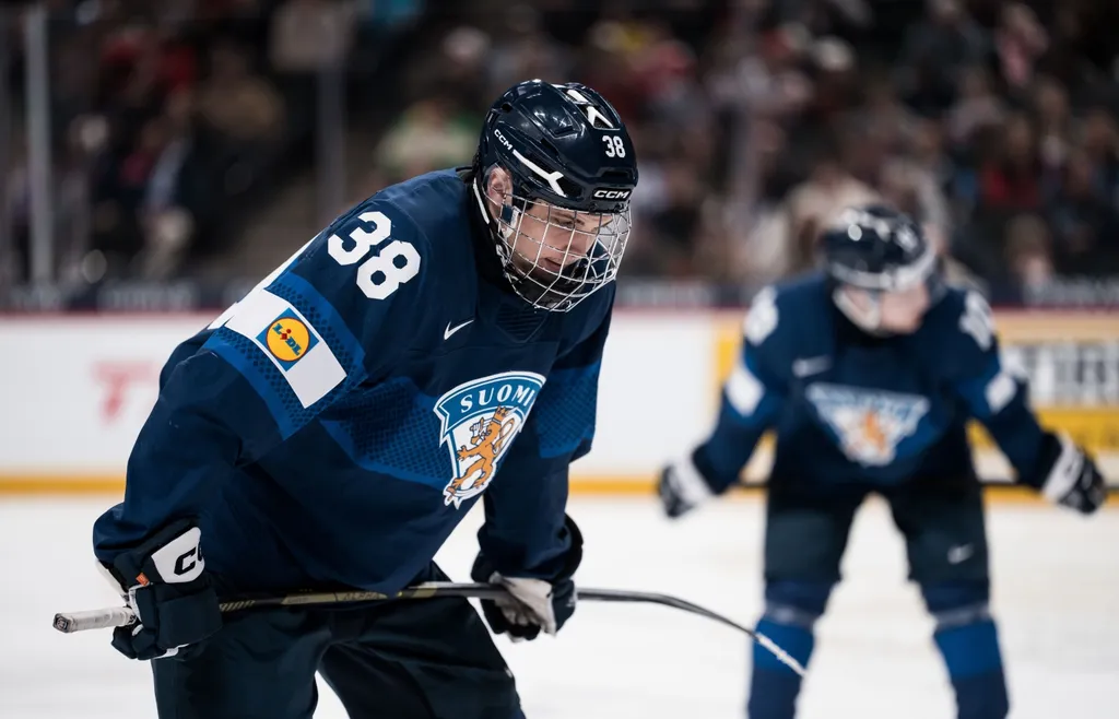 Oliver Suvanto spelade junior-VM för Finland.