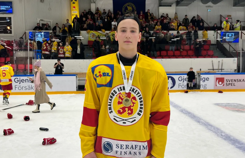 Alfred Nordén är en av HV71:s lovande 09:or