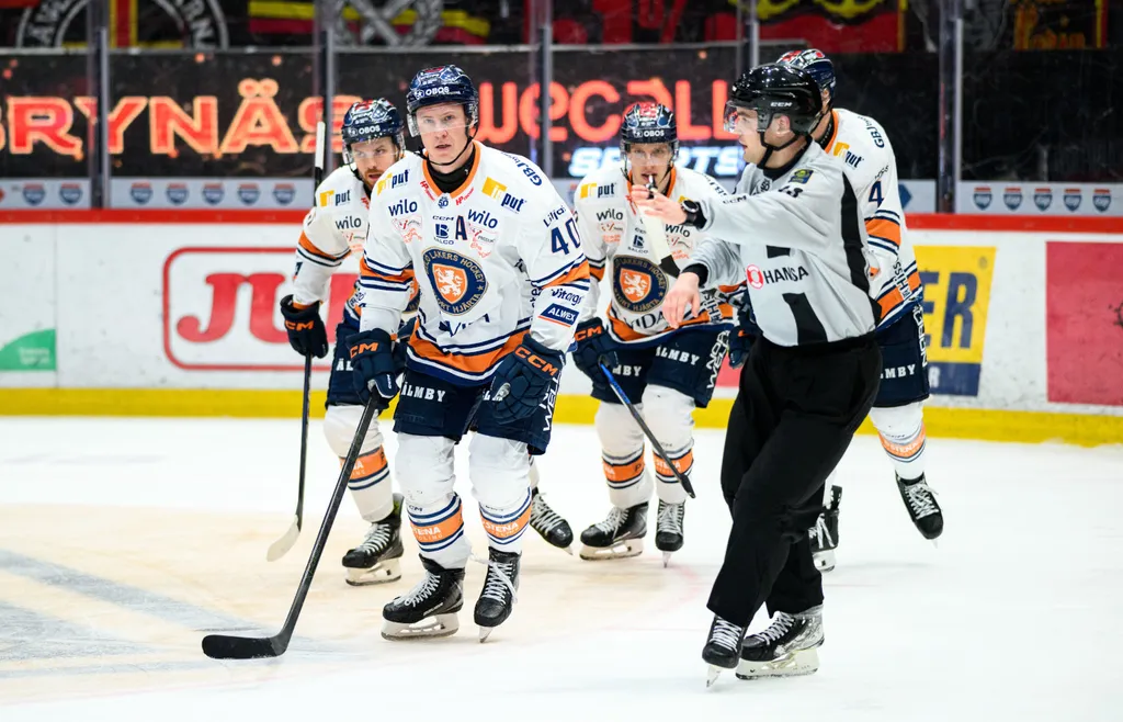 Växjö ligger fyra i SHL-tabellen efter 32 spelade matcher