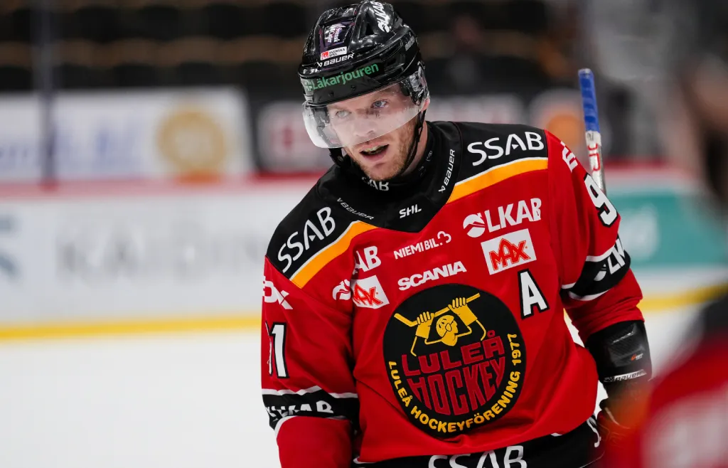 Brian O'Neill saknas fortfarande för Luleå.
Foto: Bildbyrån.