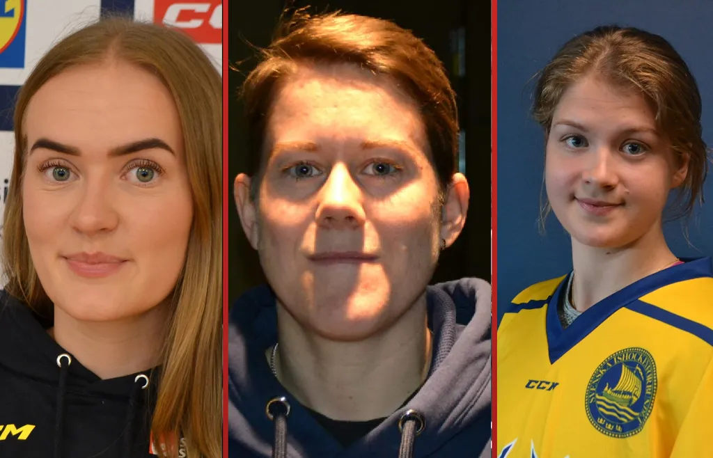 Emma Söderberg, Lisa Johansson och Jessica Adolfsson