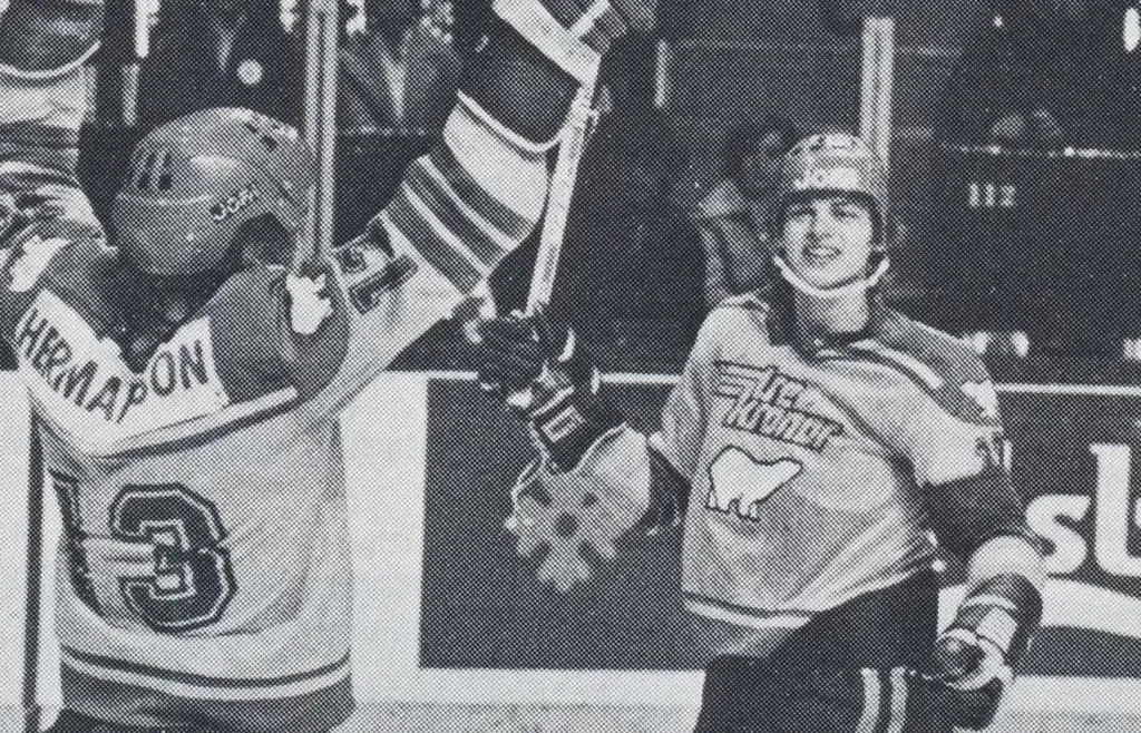 Dan Hermansson och Bengt-Åke Gustafsson tillsammans under JVM 1978