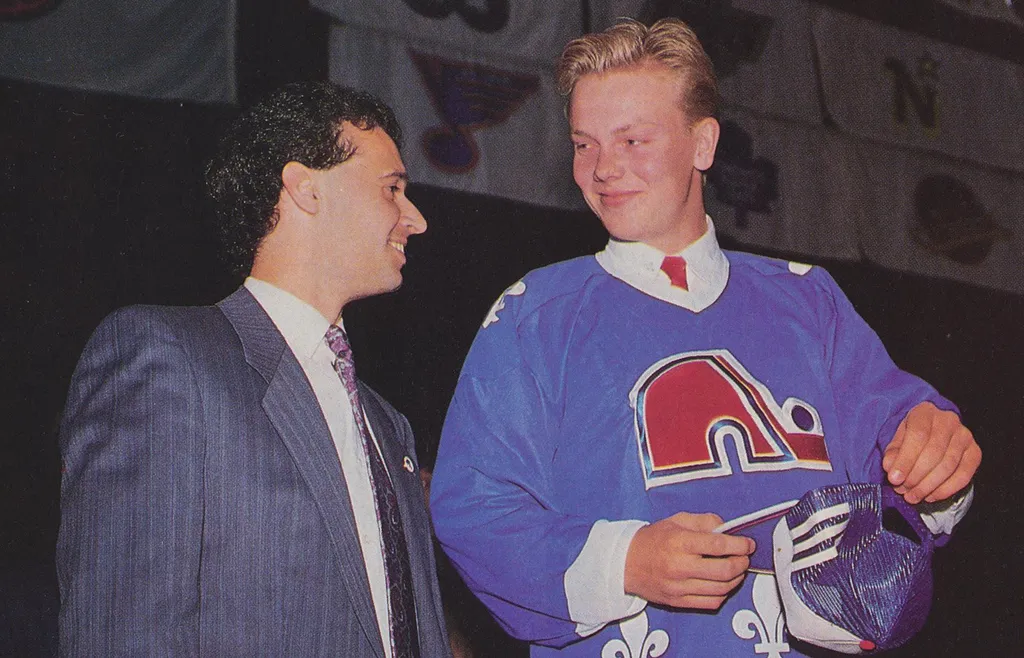 Mats Sundin lämnade Djurgården för spel i NHL 1990