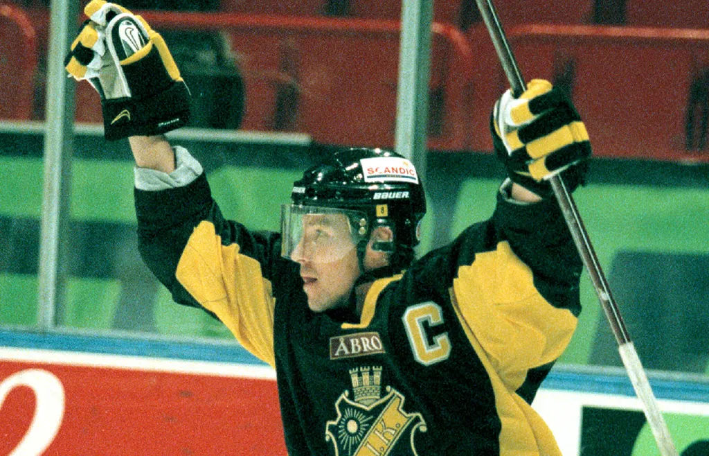 Både AIK-kapten och Guldhjälmen-vinnare, Rikard Franzén. FOTO: Bildbyrån