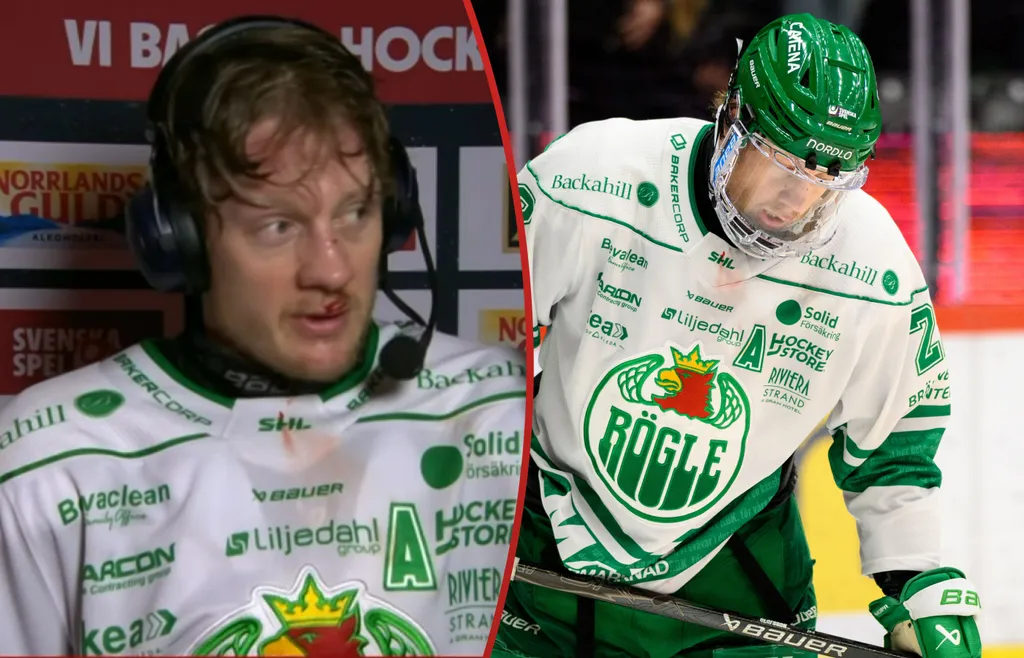 Fredrik Olofsson var rasande efter Rögles förlust.