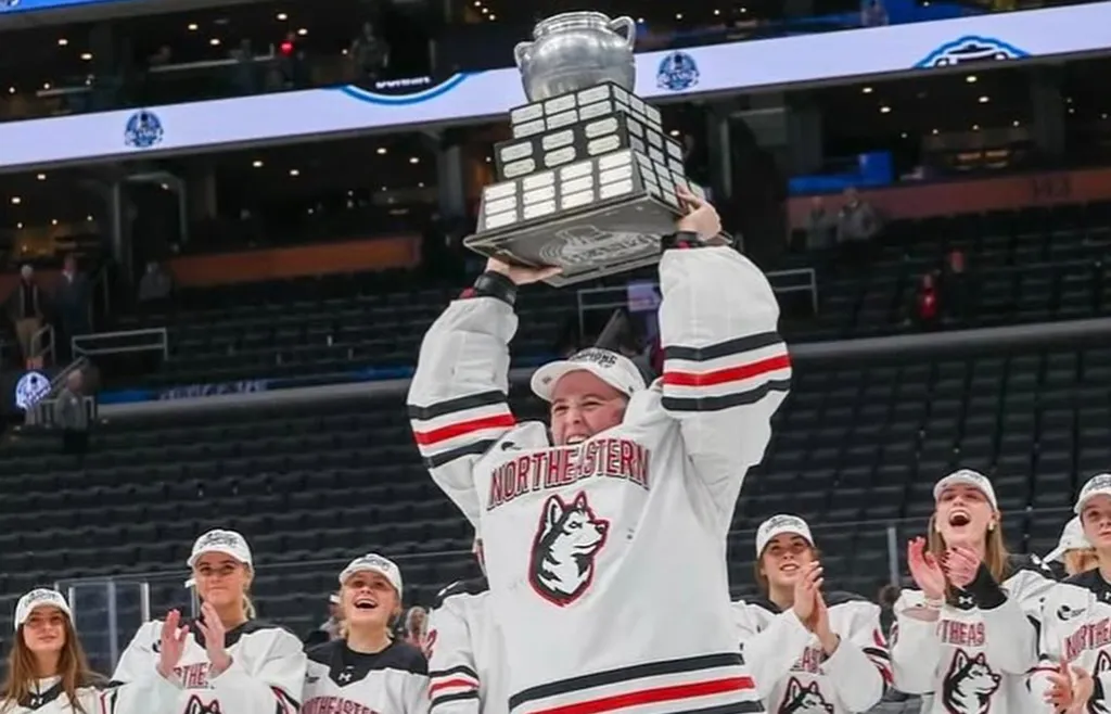 Lisa Jönsson har haft två väldigt framgångsrika år med Northeastern University.