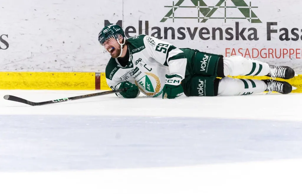 Linus Johansson skadade sig mot Örebro i helgen