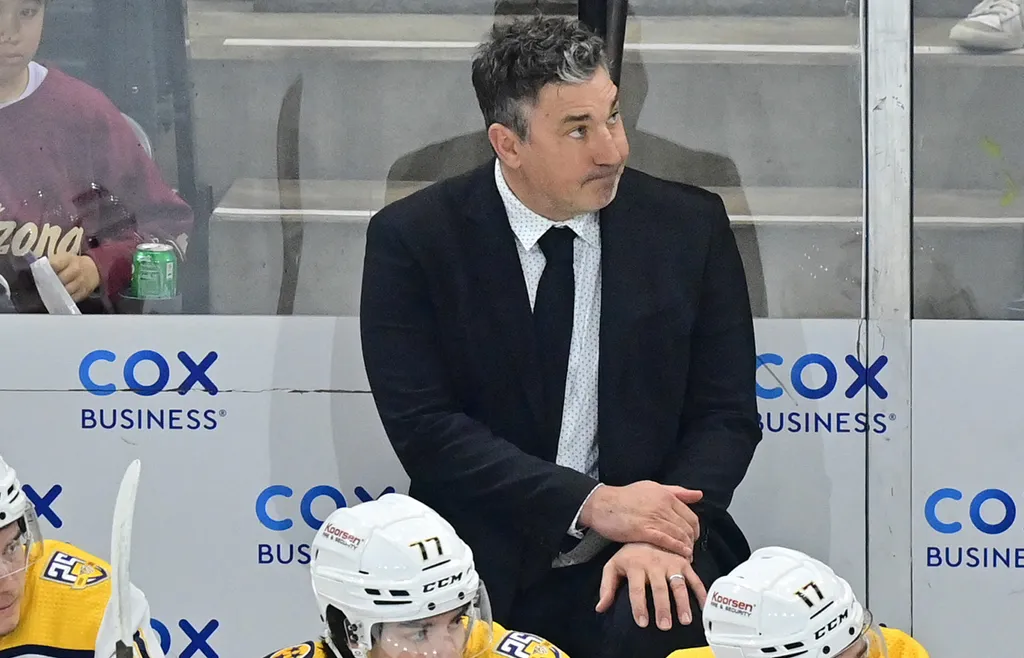 Nashville Predators huvudtränare, Andrew Brunette