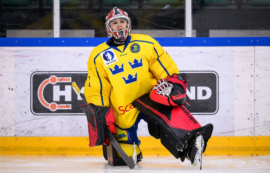 Herman Liv har varit med hela vägen. Här syns han i U17-landslaget