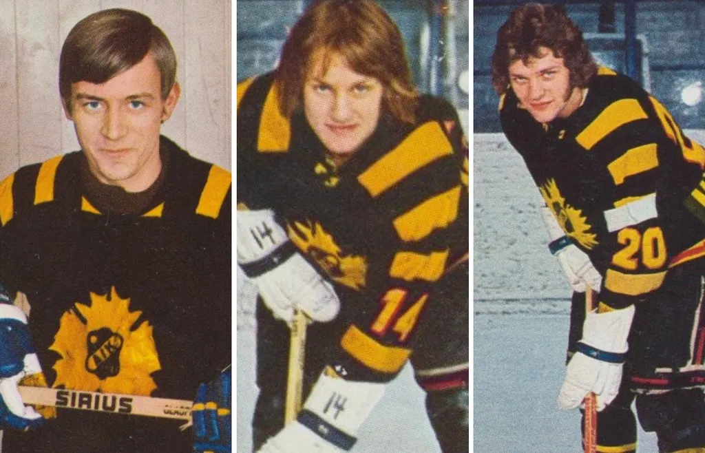 Kedjan med Per Johansson, Martin Karlsson och Hardy Nilsson terroriserade resten av lagen i elitserien