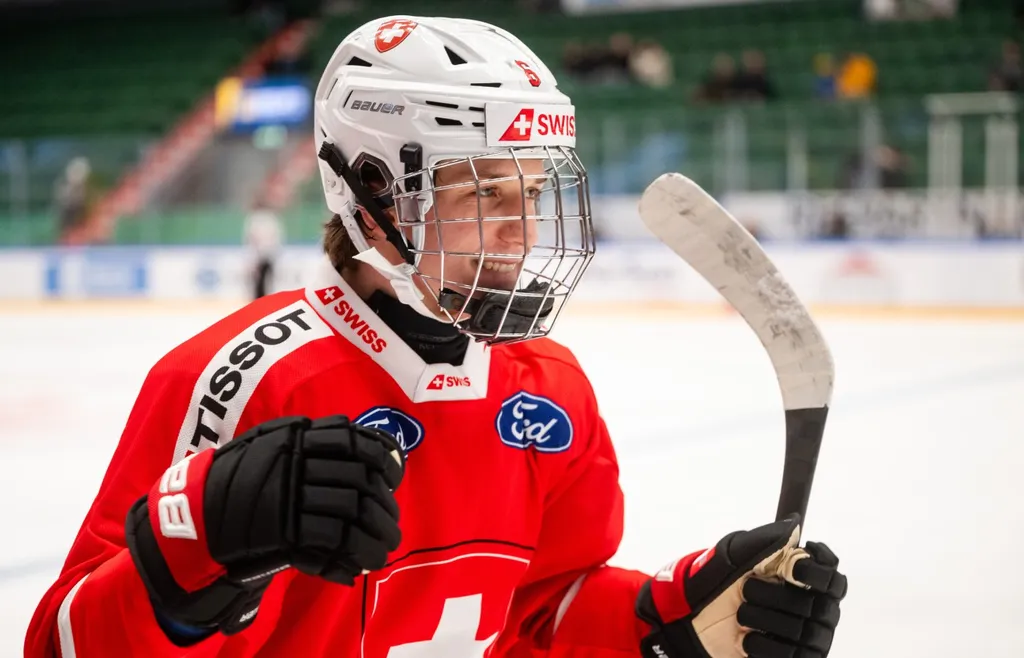 HV71:s Jamiro Reber blir en nyckelspelare i offensiven för Schweiz