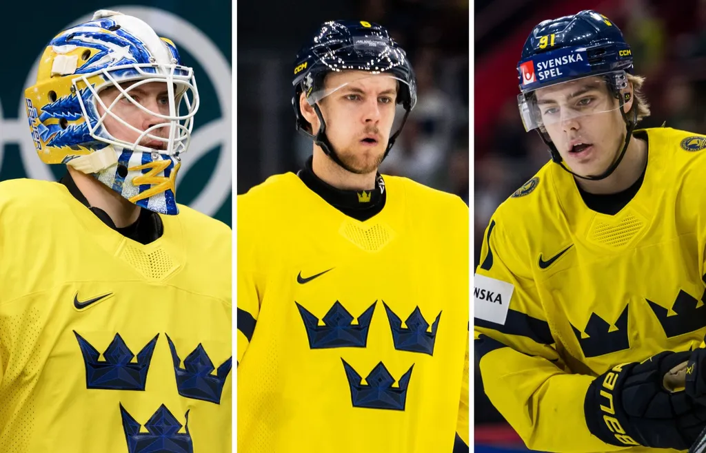 Jesper Wallstedt, Philip Broberg och Leo Carlsson är tre spelare som väntas leda Tre Kronor i OS om fyra år