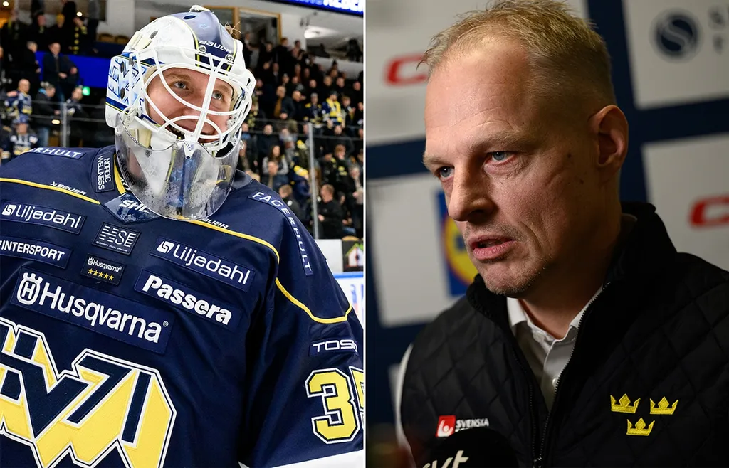 Olof Glifford får stanna hemma i HV71 då han inte valdes i Magnus Hävelids JVM-trupp
