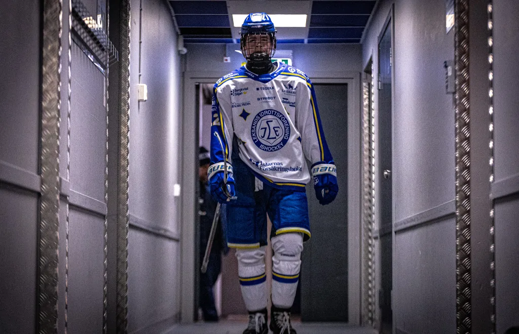 Alfred Mix är en lovande back i Leksand