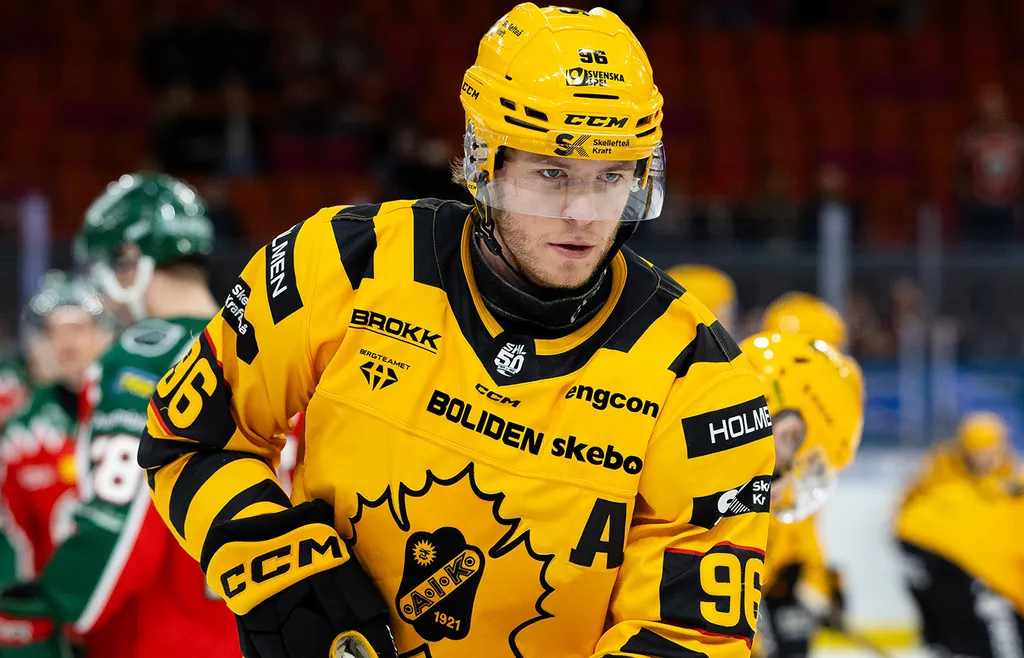 Rickard Hugg är tillbaka i tränings för Skellefteå. 