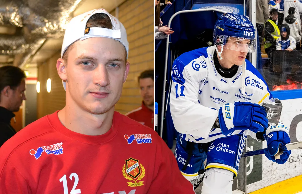 Martin Karlsson då, i Almtuna, och sen, i Leksand.