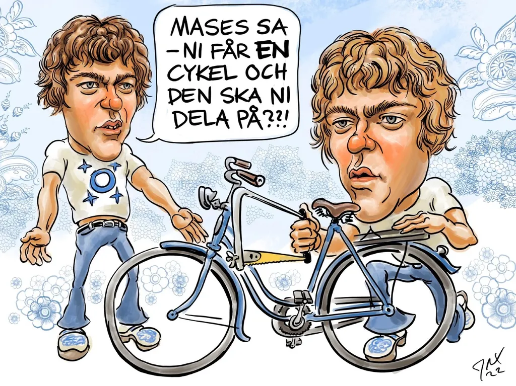 Karikatyr av Abris.Gjord av Fredrik Jax.