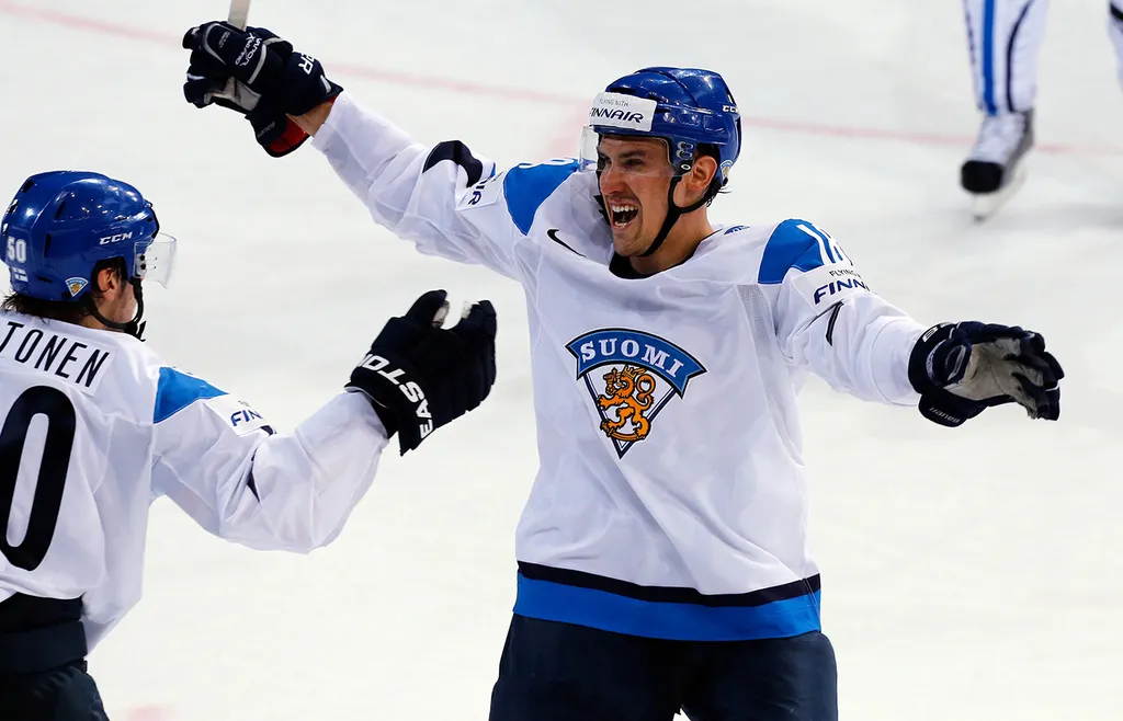 Sami Lepistö i finska landslaget 2013.