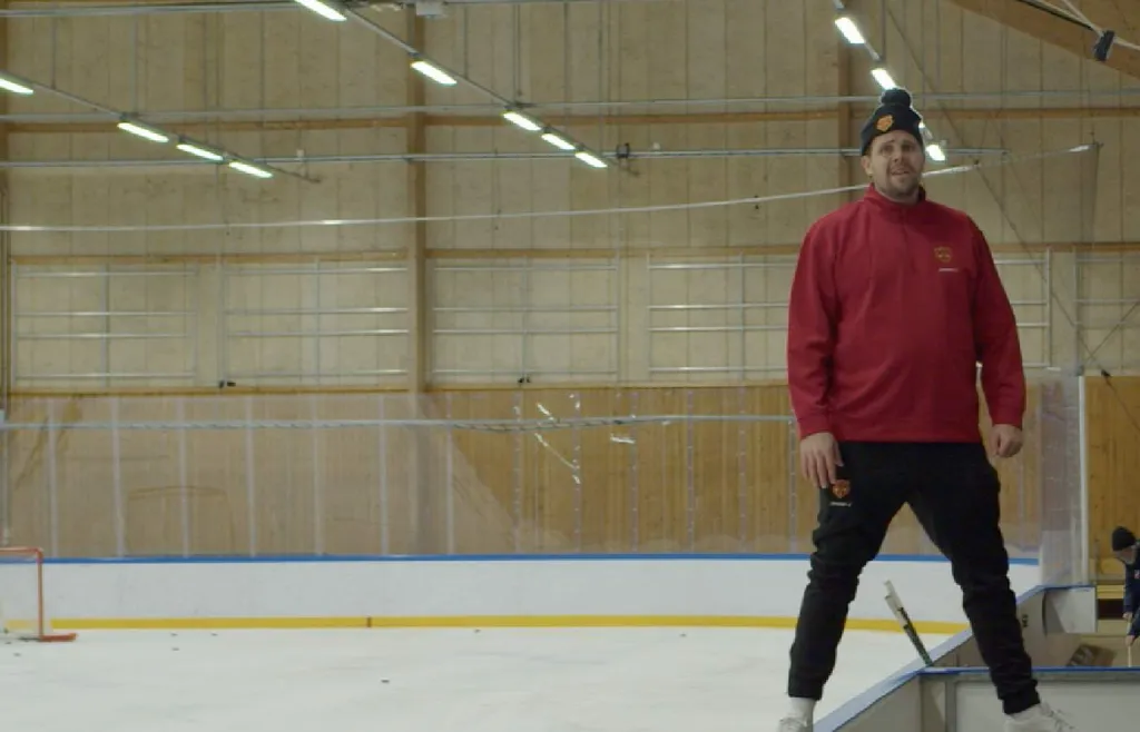 Jonatan Jonasson i hallen
