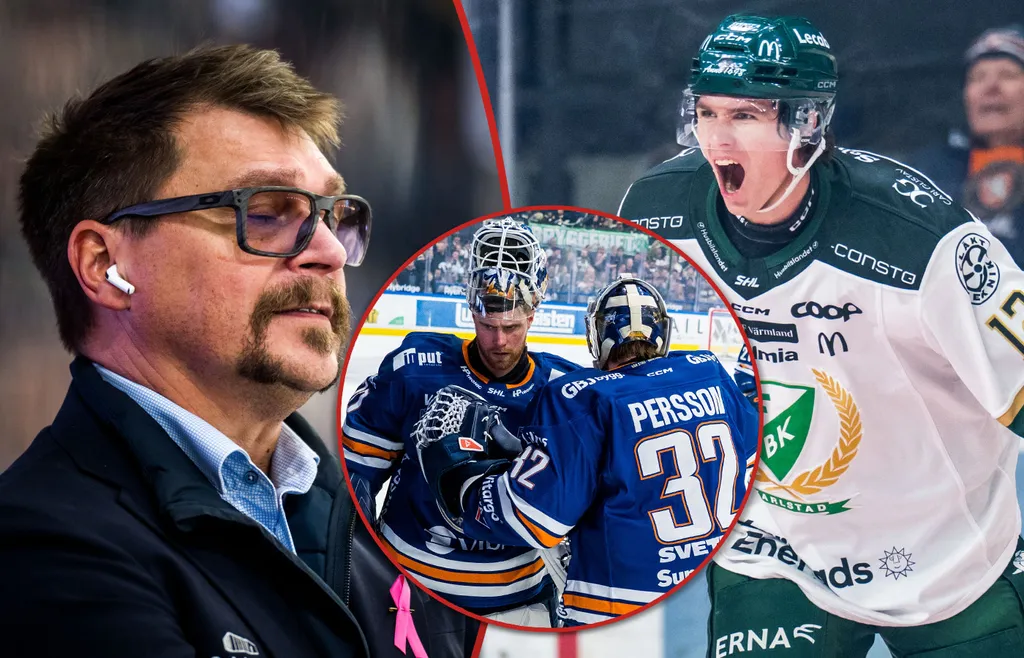 Färjestad körde över Växjö Lakers fullständigt i första perioden.