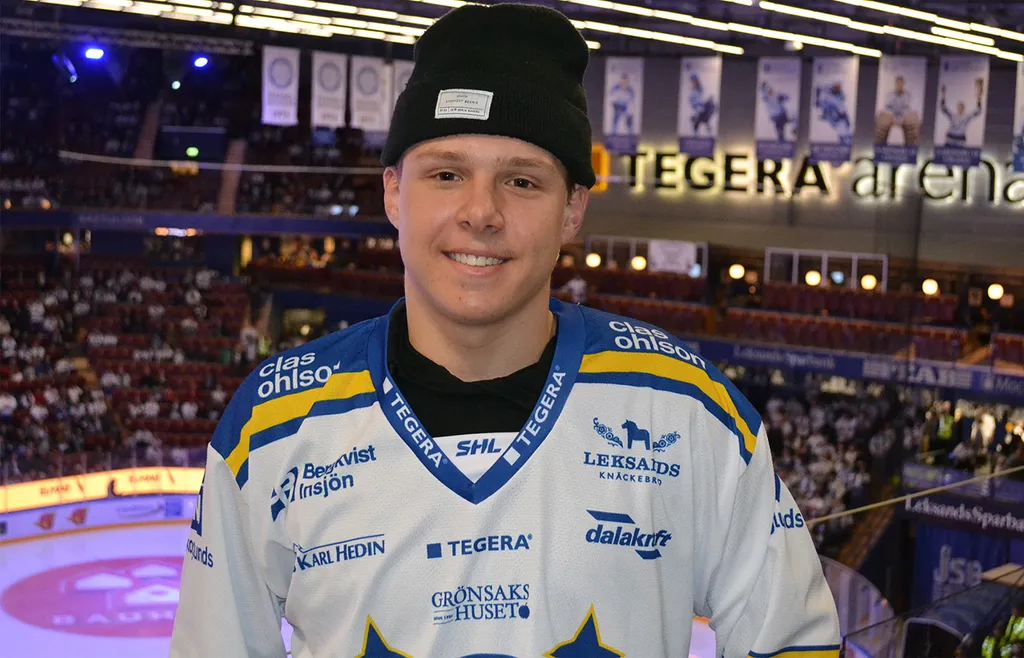 Isak Posch i Leksandströja
