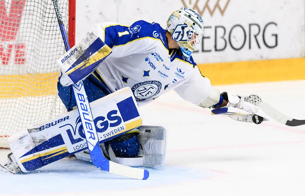 Marcus Gidlöf – lugnet själv i Leksands mål