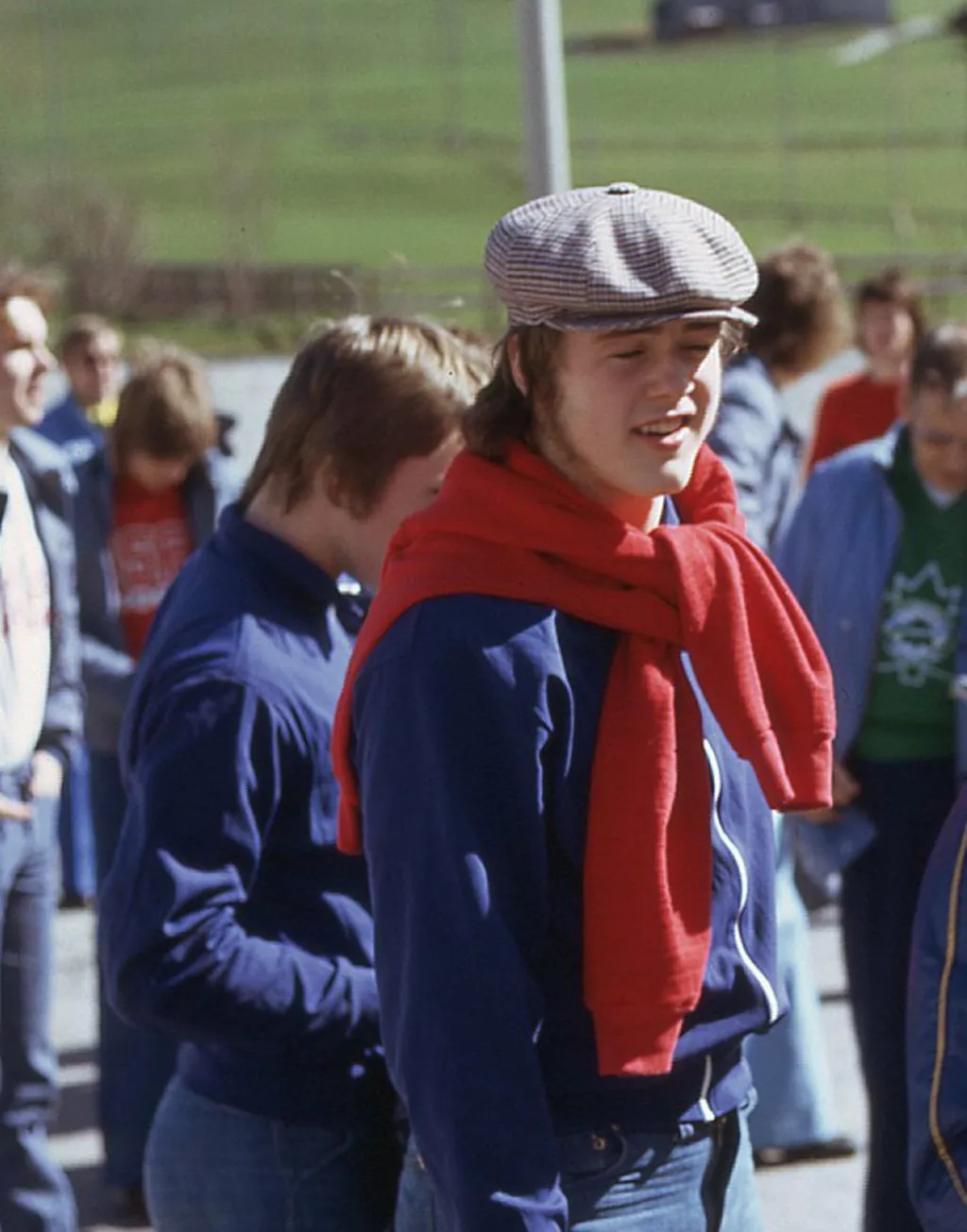 Kent Nilsson och Hans Eriksson under JVM 1975.