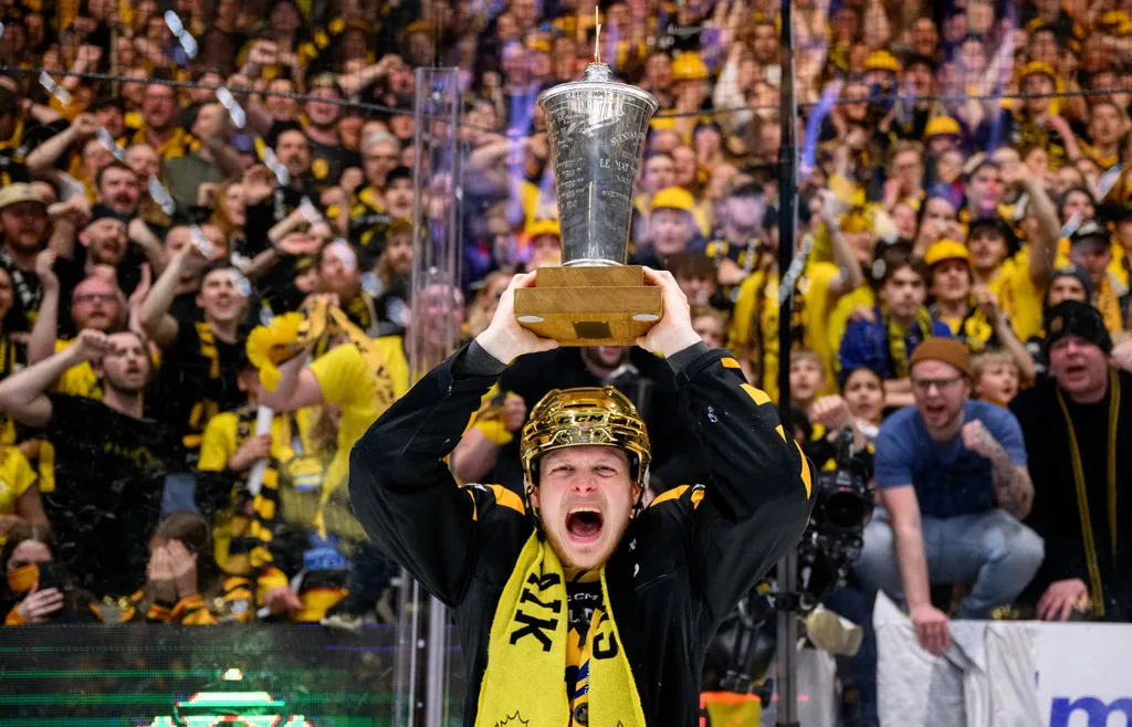 Linus Lindström vann SM-guld med Skellefteå 2024