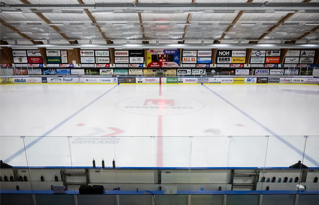 Visby Ishall.
Foto: Bildbyrån.